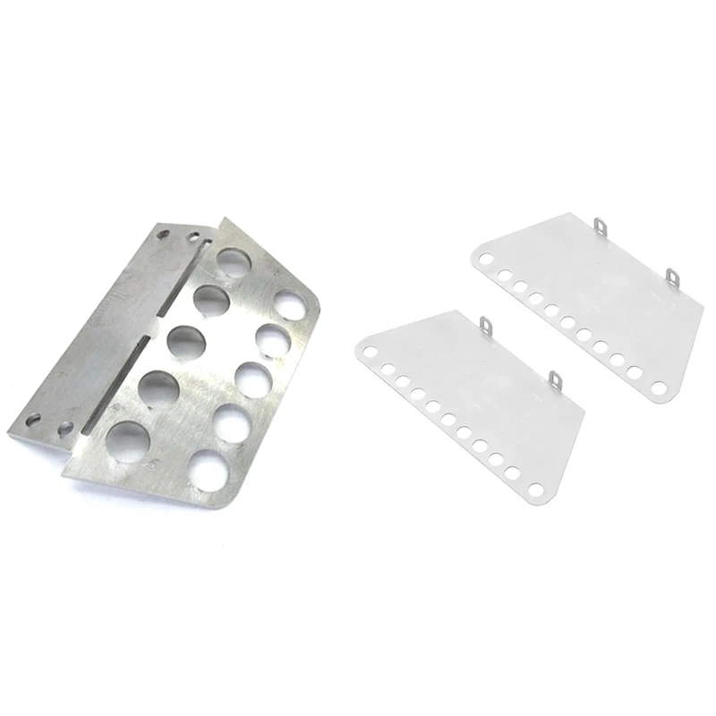 

2 комплекта радиоуправляемых запчастей для автомобиля: 1 комплект металлических передних бронированных защитных кожух и 1 комплект металли...