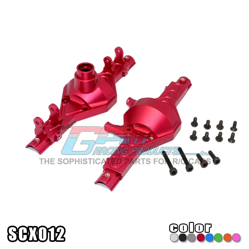 

Aluminum Alloy Front And Rear Universal Gearbox-1 Pair Scx012 Axial Scx10 Electric 4wd