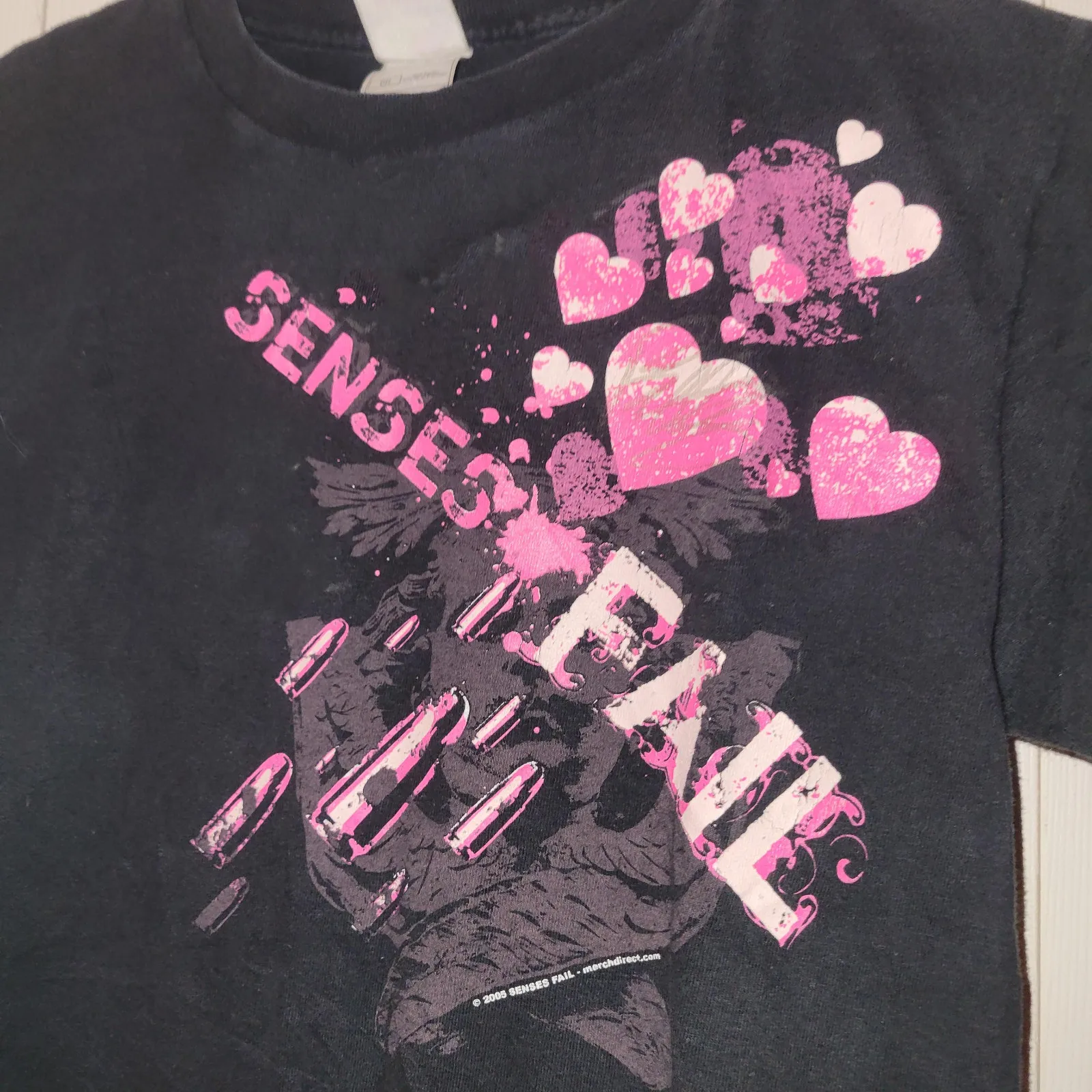 Фото Senses Fail Tour 2005, подарок для фанатов, футболка унисекс от S до 5XL QT247 №1