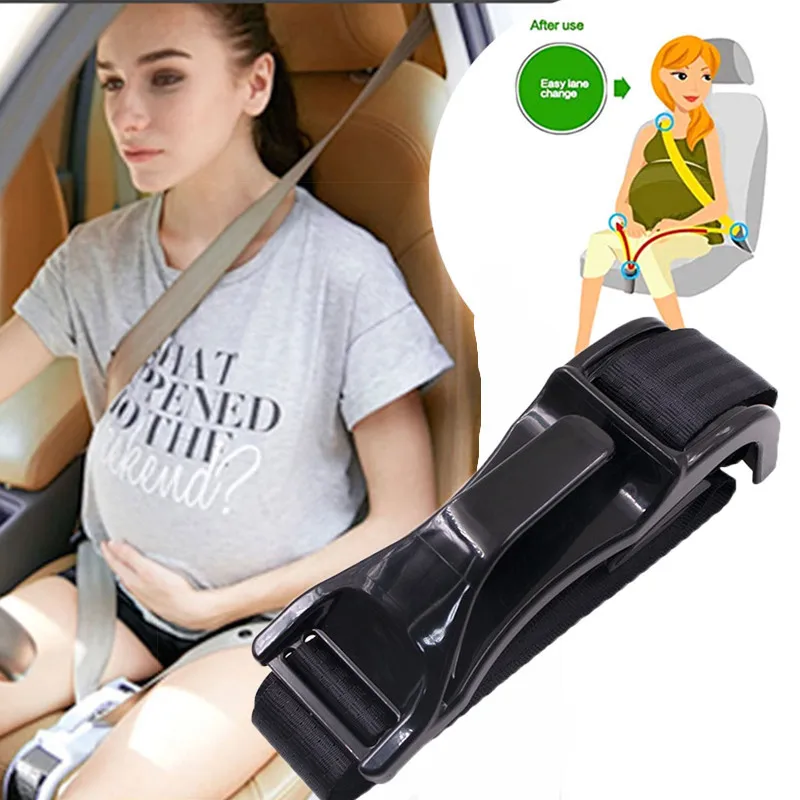 

Универсальный автомобильный ремень безопасности для беременных удобный регулируемый ремень для безопасности во время вождения для береме...