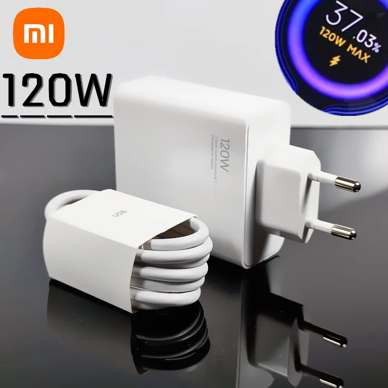 

120W Turbo Charger Xiaomi Original EU Fast 6A Type C Data cable For Mi1112 Ultra Poco X4 X3 Pro M4 Mix4 Redmi K50+ Note10 11Pro