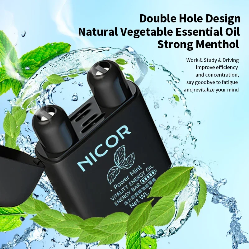 Контейнеры для носовых ингаляторов Stick Menthol эфирные масла освежающие усталость