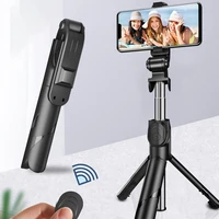3 in 1 phone holder bt 4 0 selfie stick mini foldable tripod extendable monopod with remote control universal for iphone xiaomi