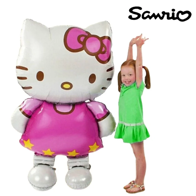 

Hello Kitty My Melody Kawaii Sanrio аниме Мультяшные алюминиевые фольгированные воздушные шары милые детские украшения для дня рождения