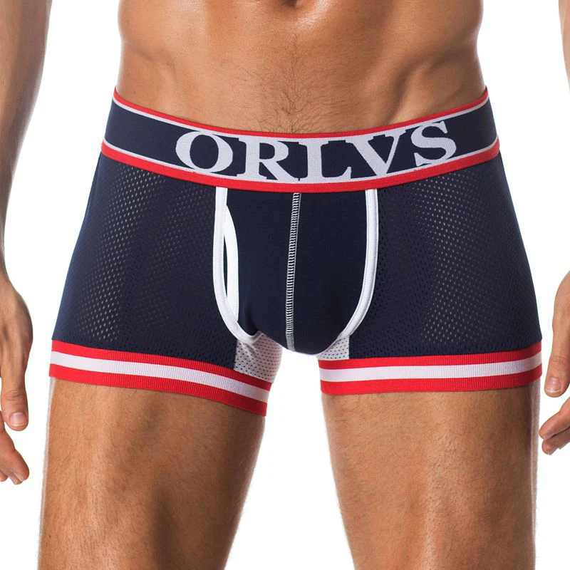 Нижнее белье мужские боксеры трусы дышащие удобные Cueca Hombre быстросохнущие