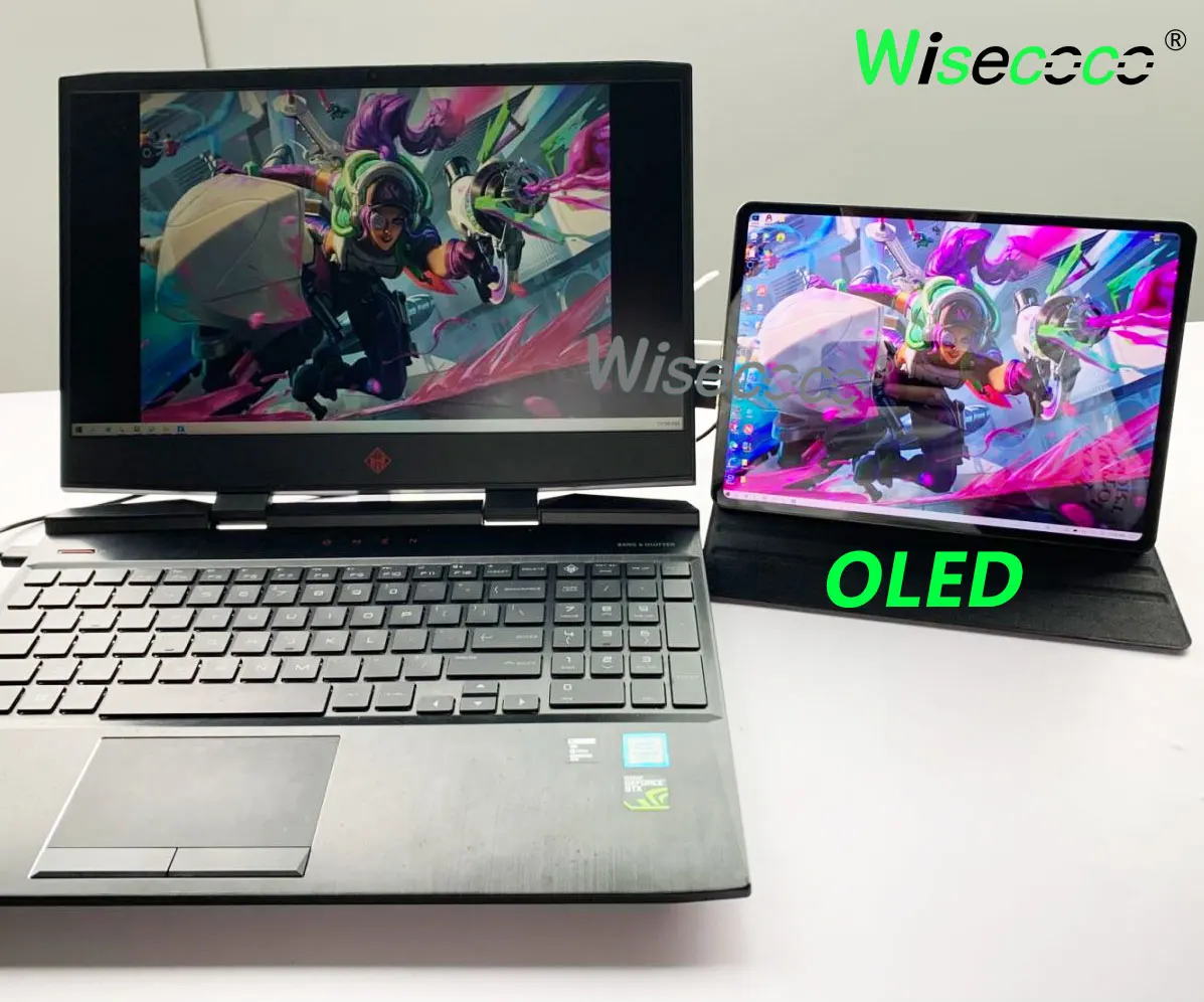 Фото OLED сенсорный монитор 11 дюймов 2K вторичный монитор 1728x2360 ультратонкий портативный монитор Amoled Raspberry Pi PC монитор №3