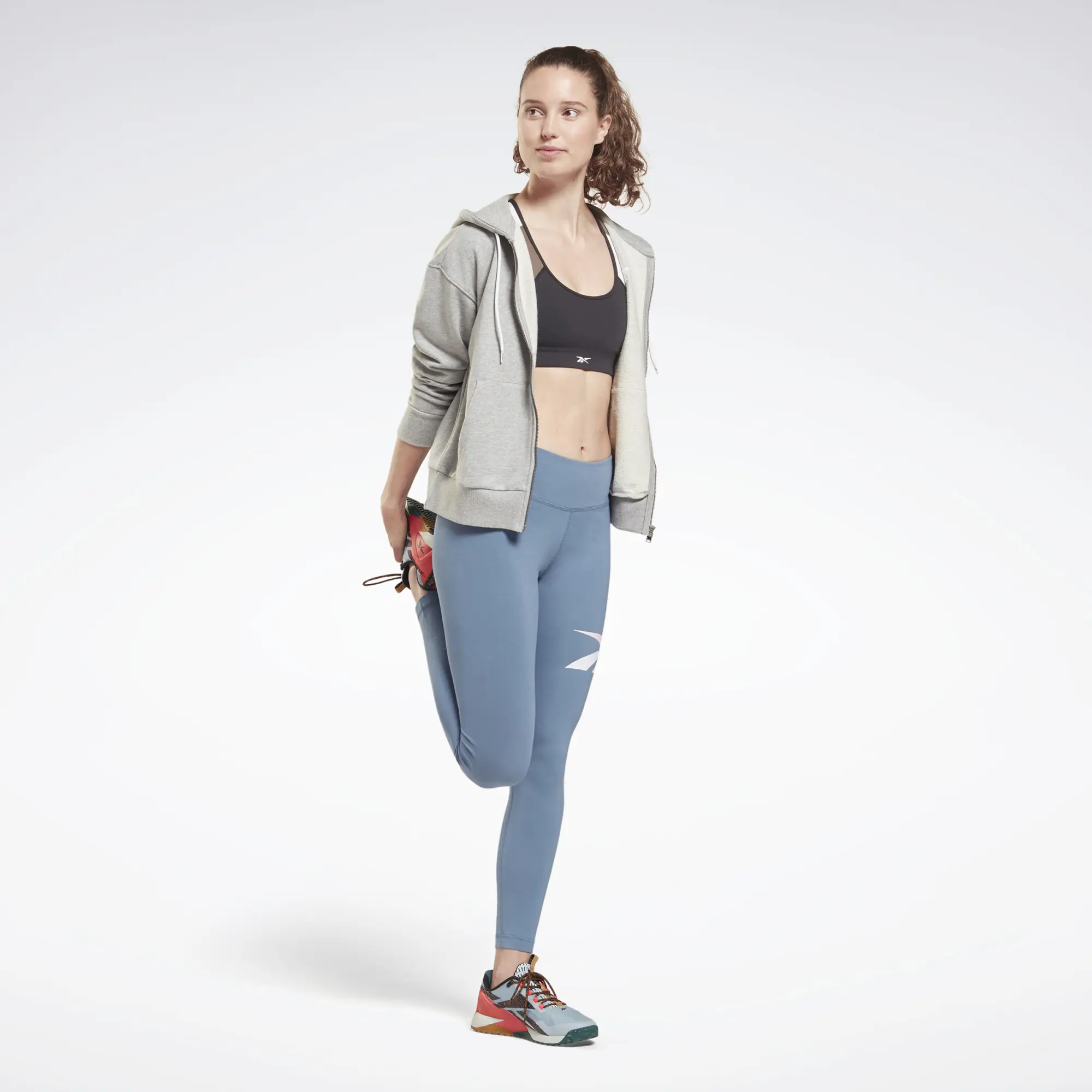 Толстовка Reebok Ri French Terry Full Zip Hoodie H52718 |