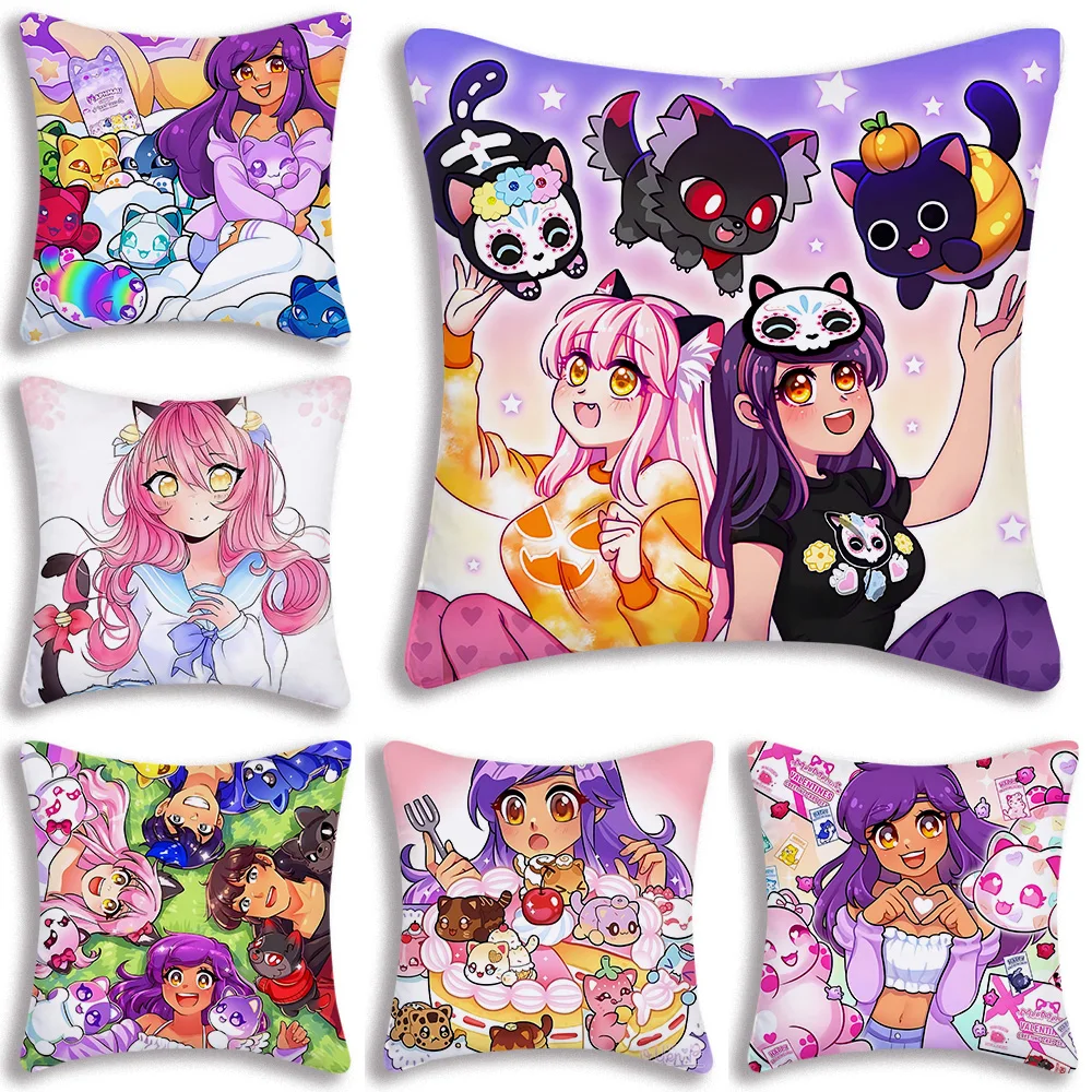 Наволочки с героями мультфильмов аниме A-AphmauS диван декоративный домашний