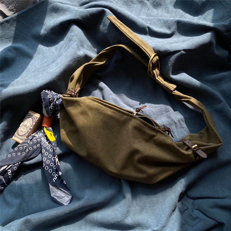 

Vintage KAPITAL Canvas Bag Men Women Kapital One Shoulder Crossbody Bag
