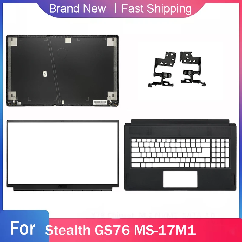 Новая подставка для рук верхняя часть ноутбука MSI Stealth GS76 MS-17M1 Series задняя крышка