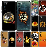 dragon ball z logo silicone phone case for huawei p30 p40 p20 p10 lite p50 pro p smart z 2019 soft tpu back cover anime son goku