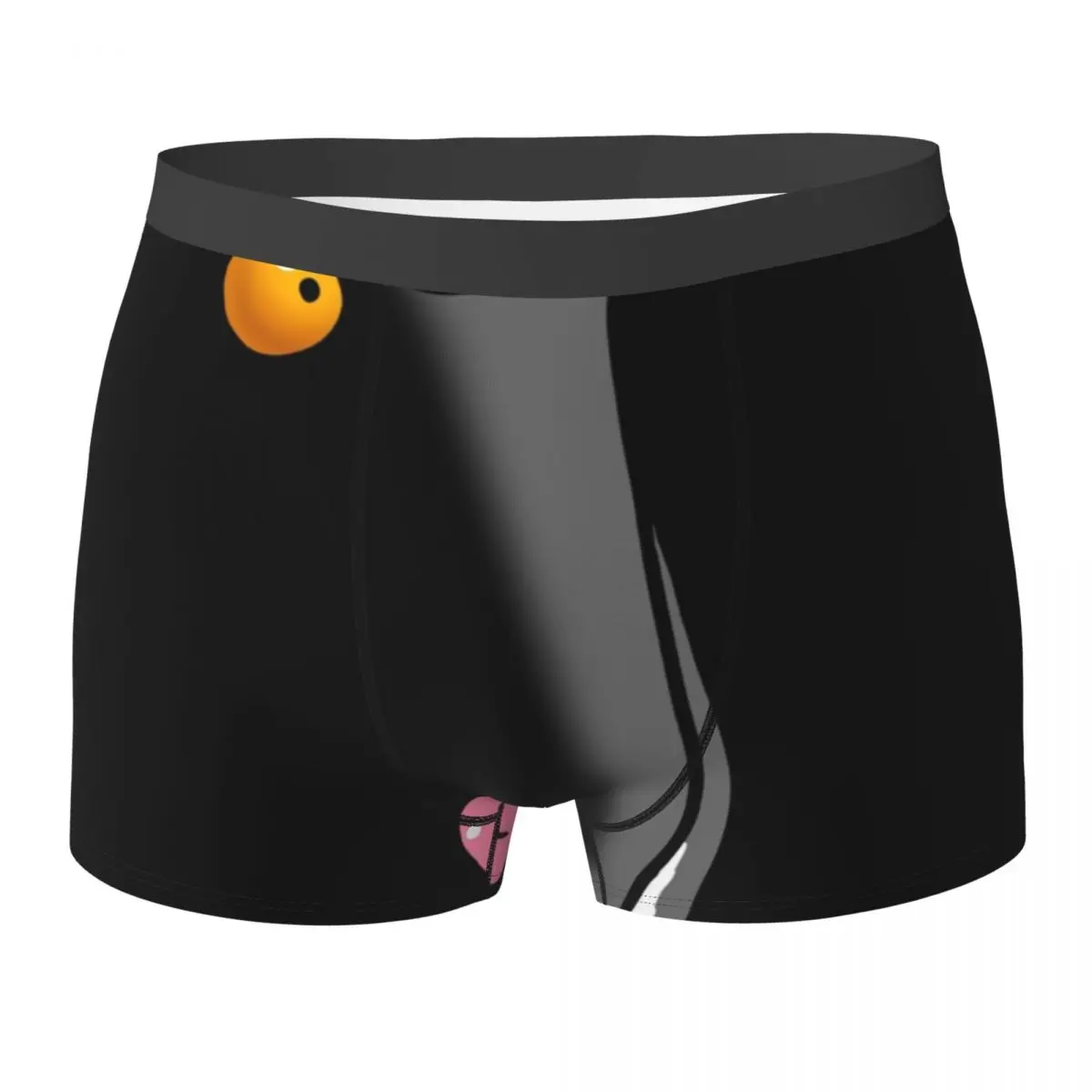 

Cartoon Underwear Derp in the Dark Men Underpants Custom Funny Boxershorts Hot Shorts Briefs Plus Size