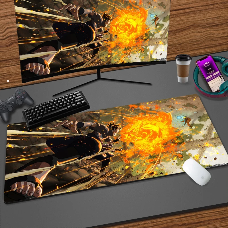 Extended Pad for Computer Mouse Gaming Mouse Pad Naruto Ninja Anti-skid Laptop 900x400 Computer Desk Accessories Cool Mousepad