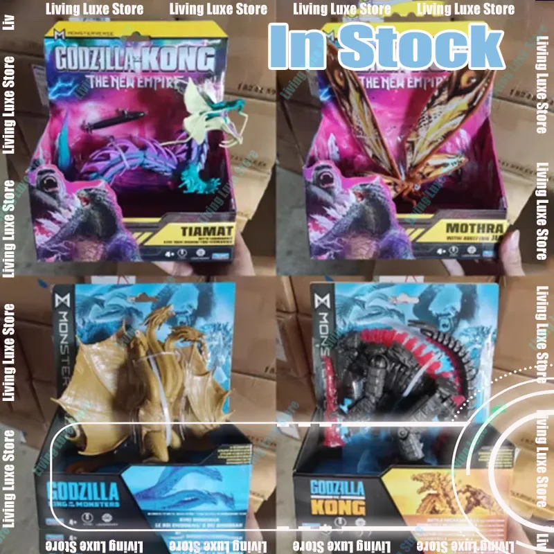 Новые оригинальные Playmates Godzilla X Kong новая ампирная аниме-фигурка Tiamat Mothra