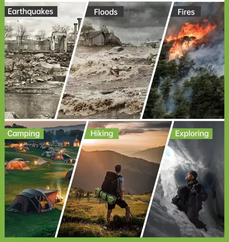 Аварийное радио с рукояткой 5000 мАч