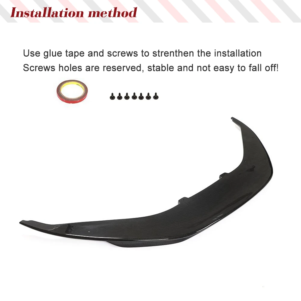 Сухой передний бампер из углеродного волокна спойлер для Audi R8 V10 GT Gen 2 2016-2019