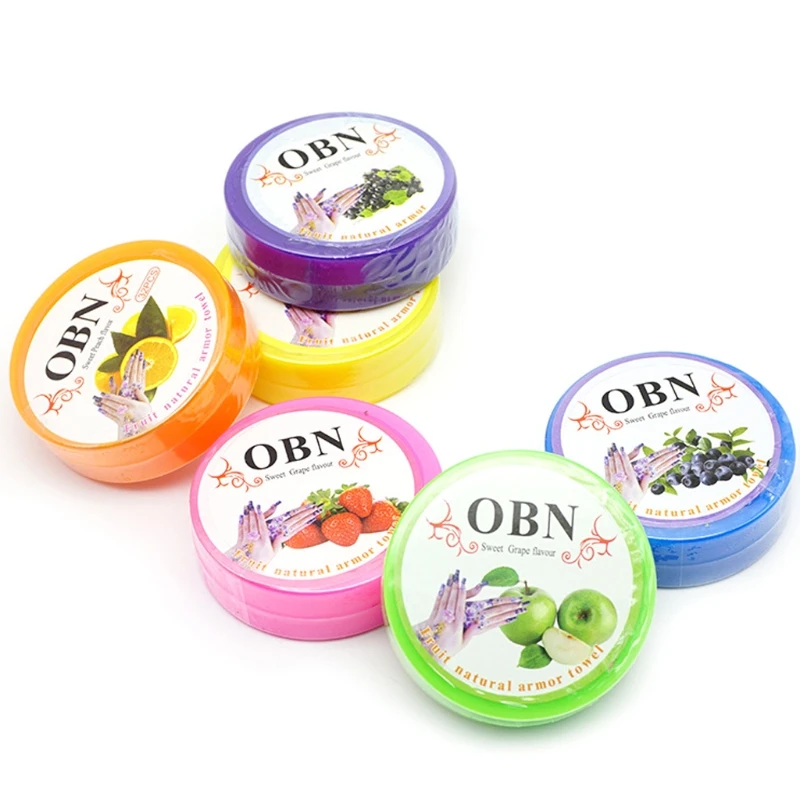 

Fruit Flavor UV Gel Nail Polish Remover Pads Nail Gel Cleanser Nail Art Tools