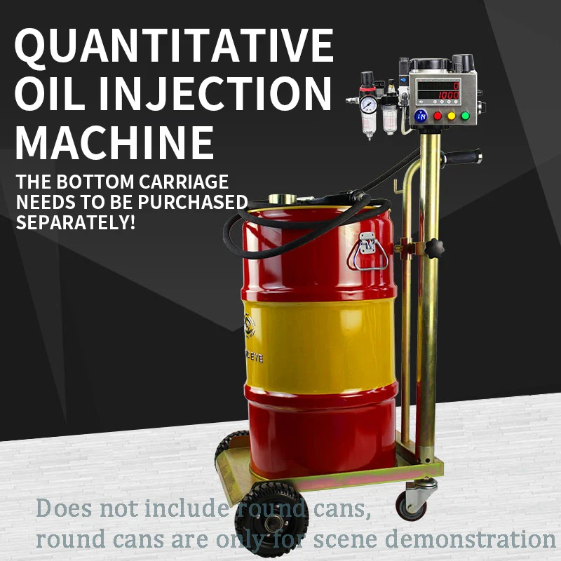 Фото Настраиваемый пневматический дозатор масла Customized Quantitative Oil Gun Gear High Flow Thin 208 Injector для обслуживания автомобилей №2