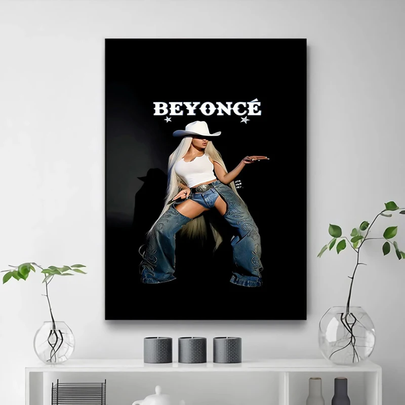 Diva Beyonce Ренессанс 2024 мировой тур музыкальный альбом постер винтажная