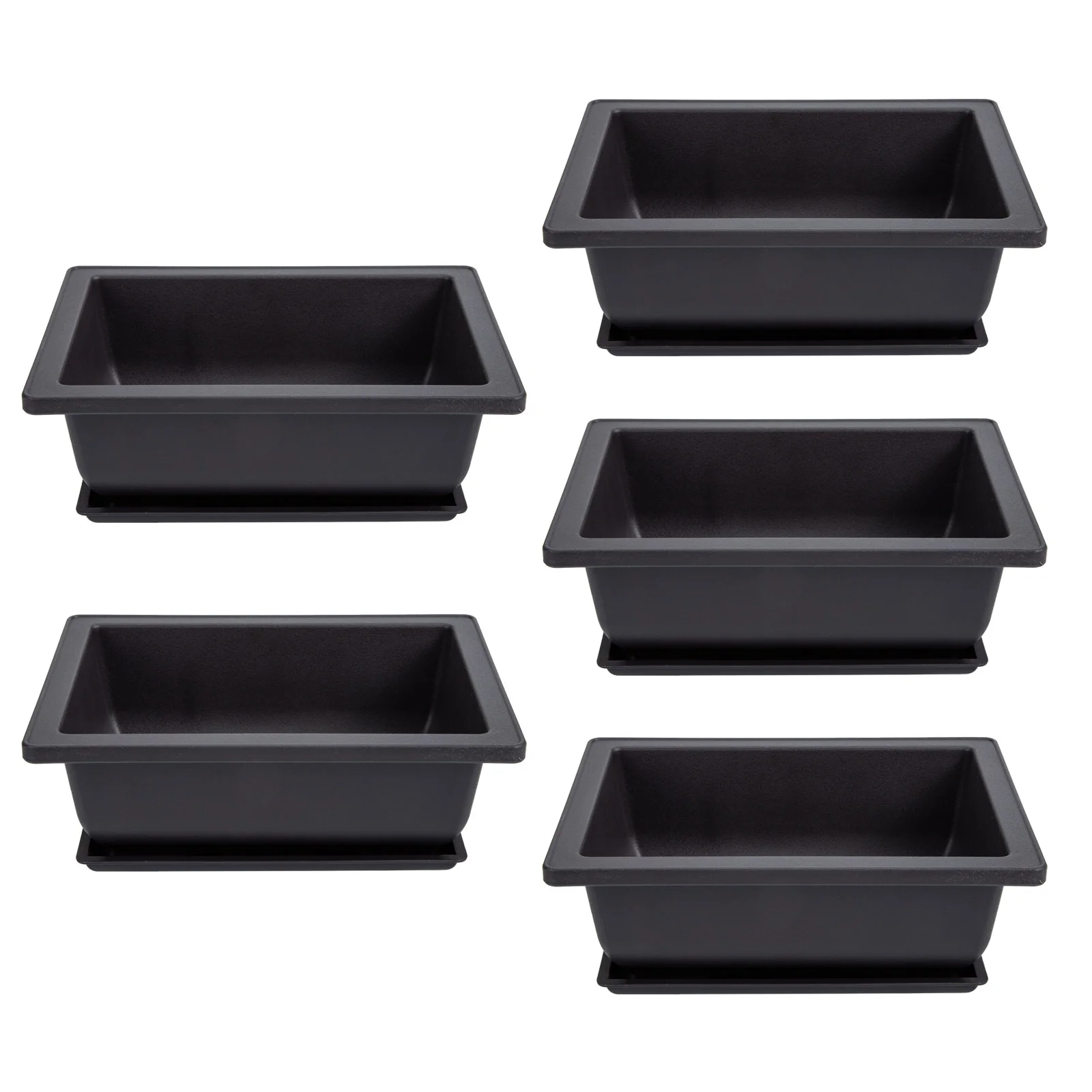 

Pot Flower Planter Pots Plastic Window Bonsai Succulent Box Container Drainage Nursery Tray Rectangular Vegetable Hole Growing