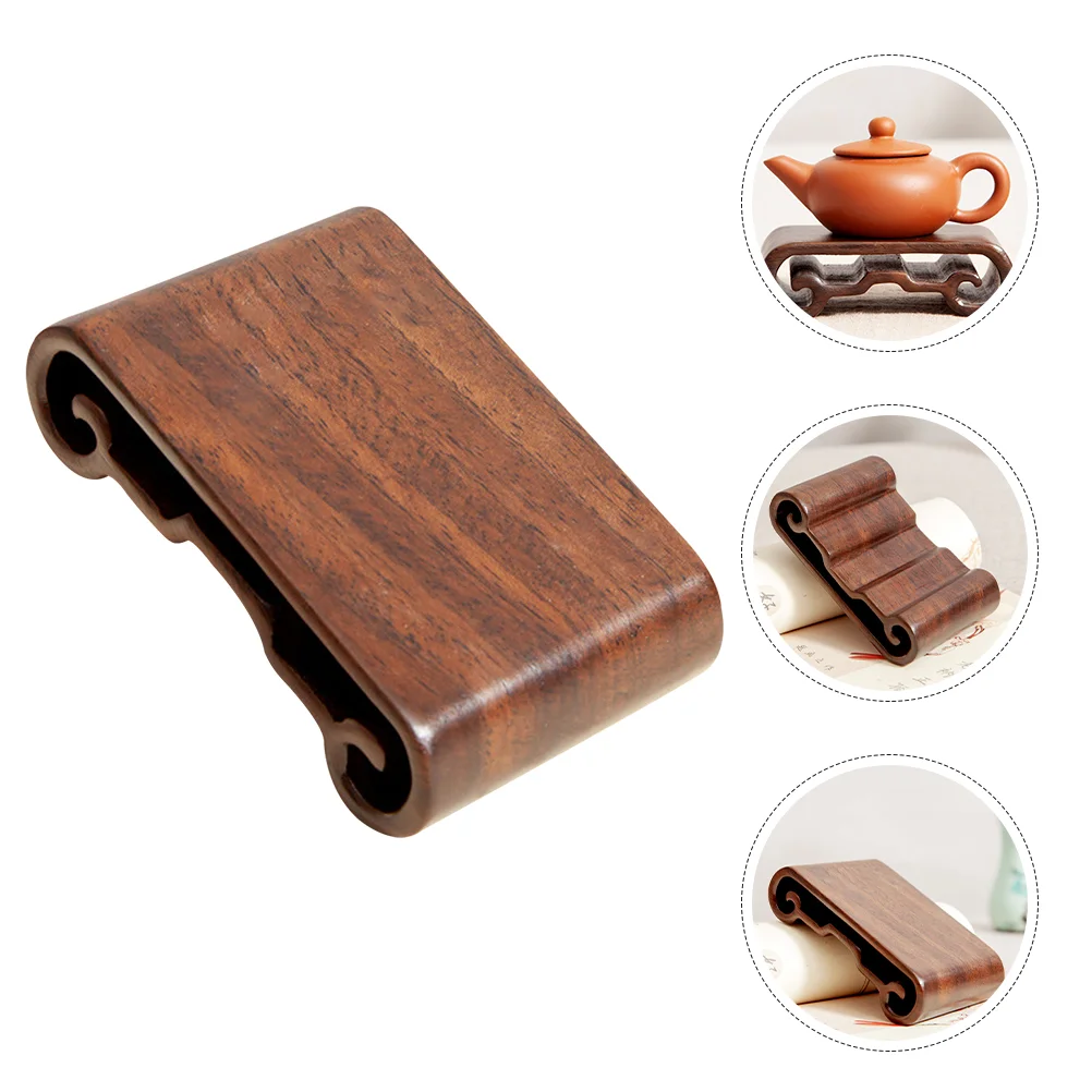 

Stand Wood Display Pedestal Planter Holder Flowerpot Base Decorative Reusable Small