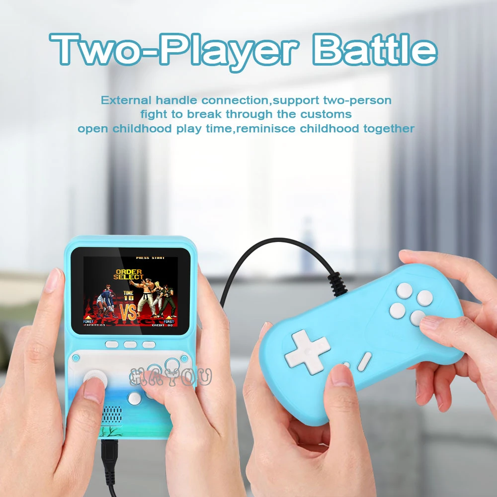 Консоль игровая портативная 3 дюйма HD 500 игр |