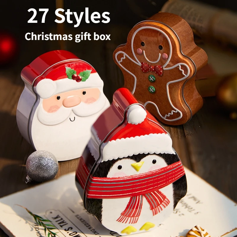 Es Merry Christmas Decorations For Home New Year Xmas Gifts Box Christmas Ornaments Navidad
