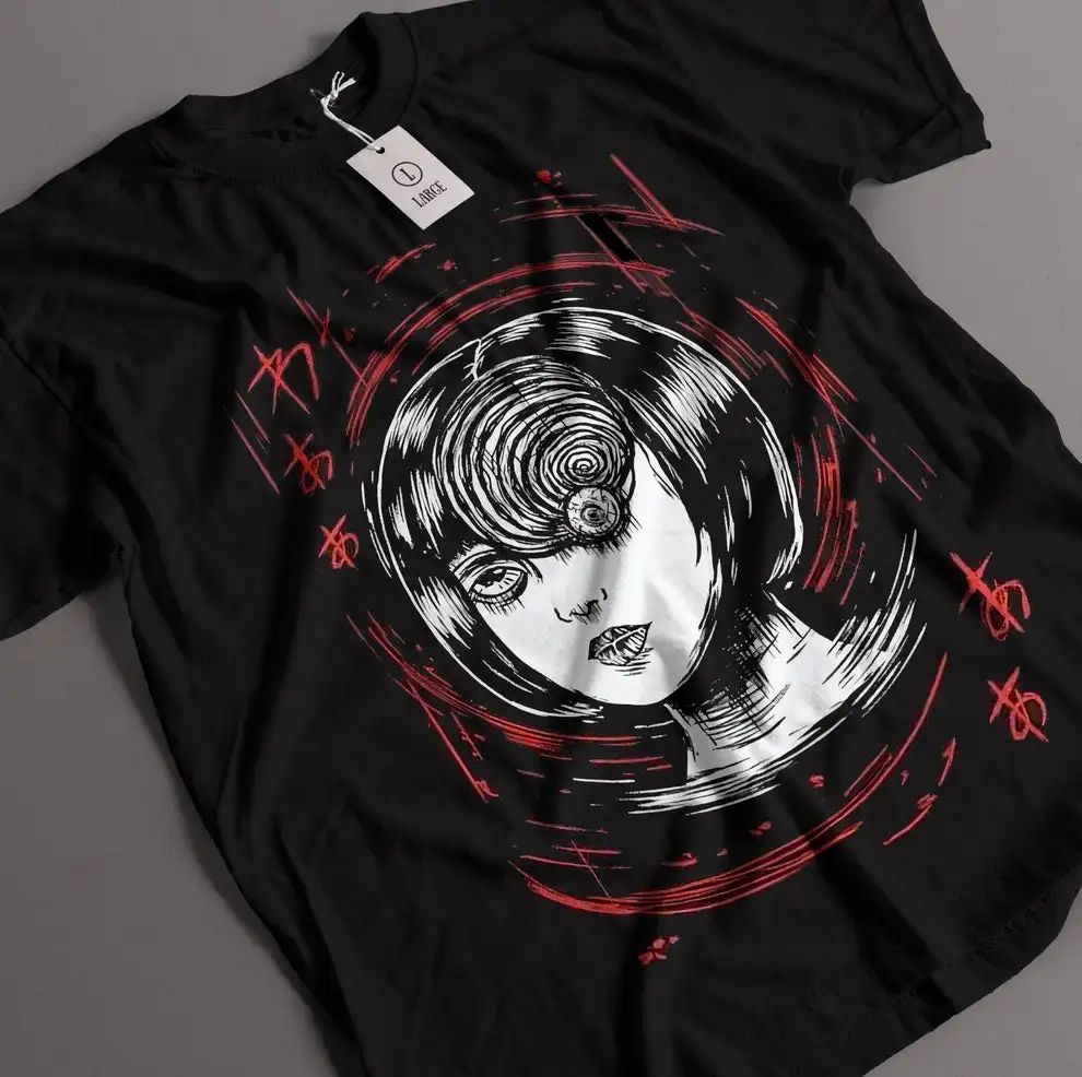 Фото Футболка Junji Ito Spirale Uzumaki Kirie Goshima №1