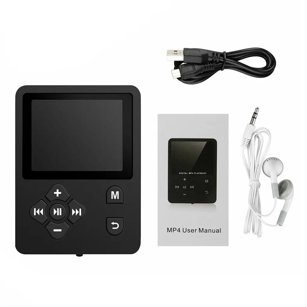 

Mini Music Player with 1.8 Inch TFT Screen Portable Button Control Digital MP3 FM Sound Recorder