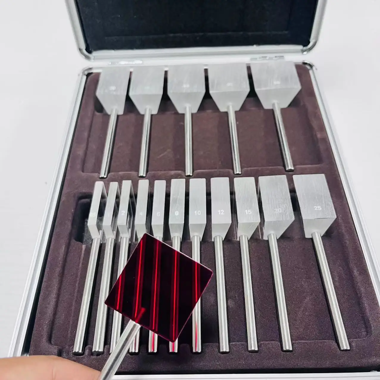 Фото Набор ручек из нержавеющей стали K9 Loose Prism Bars с алюминиевым корпусом №4
