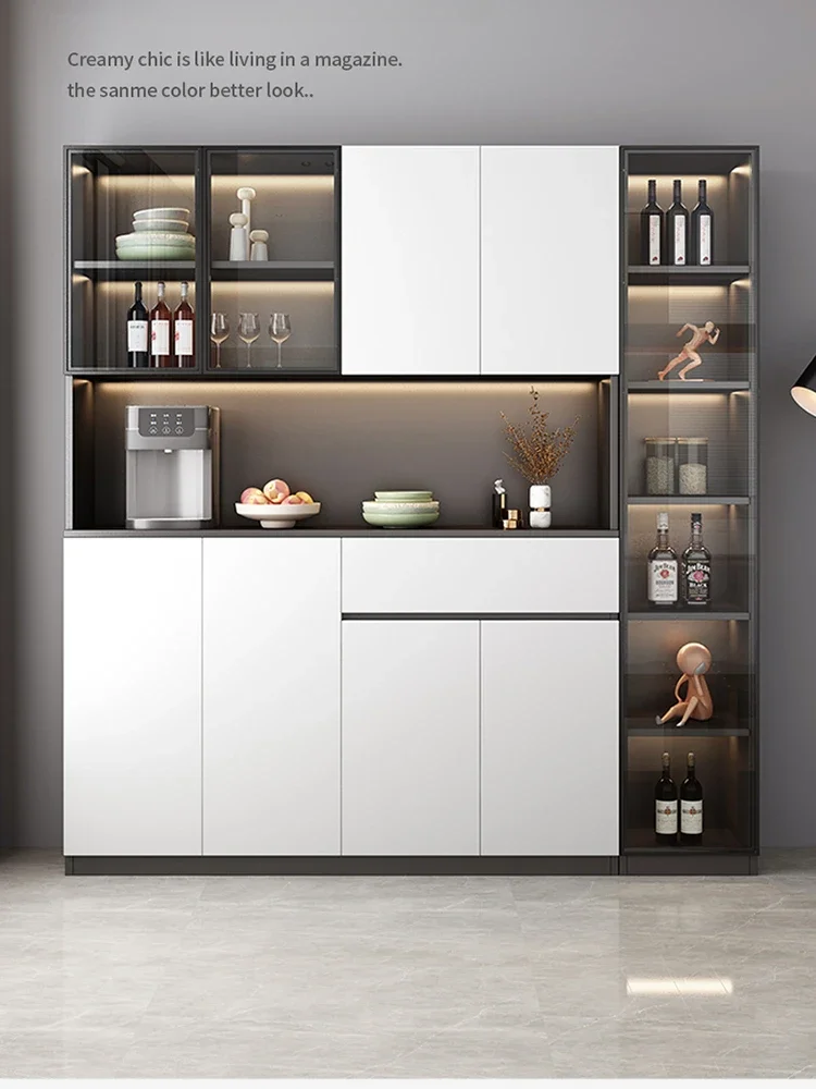 Обеденный боковой шкаф для гостиной роскошный витрина винные шкафы современная