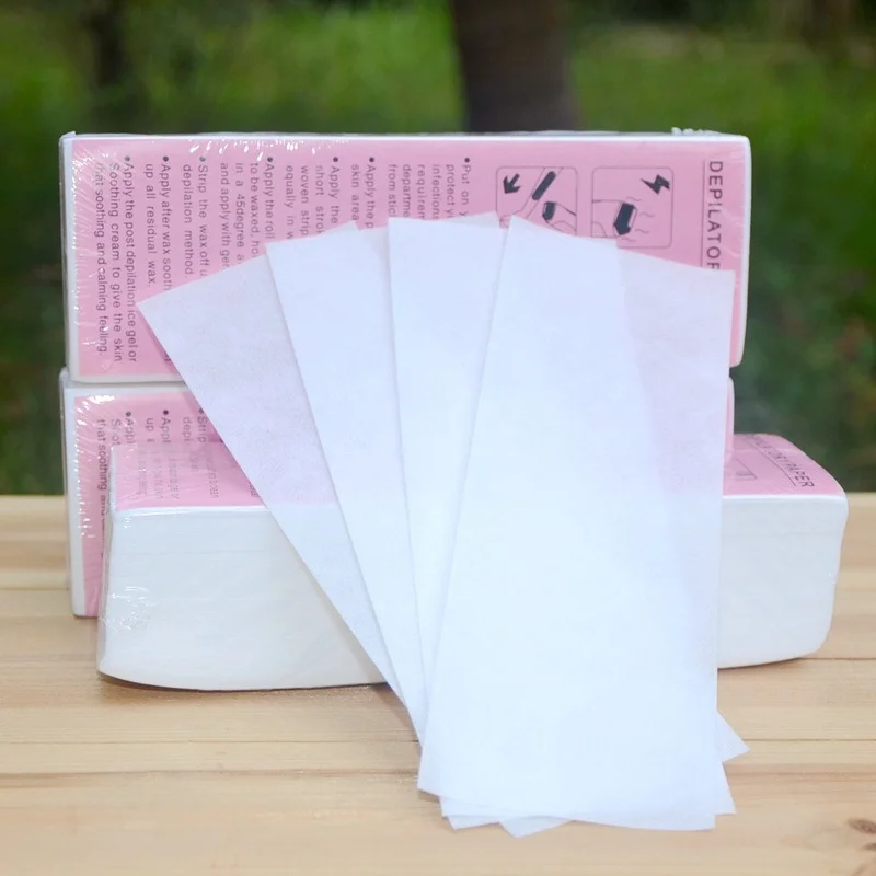 

Wax paper Professional Hair Removal Waxing Strips Non-woven Fabric Waxing Papers Depilatory Beauty Tool For Leg Hairs Removal