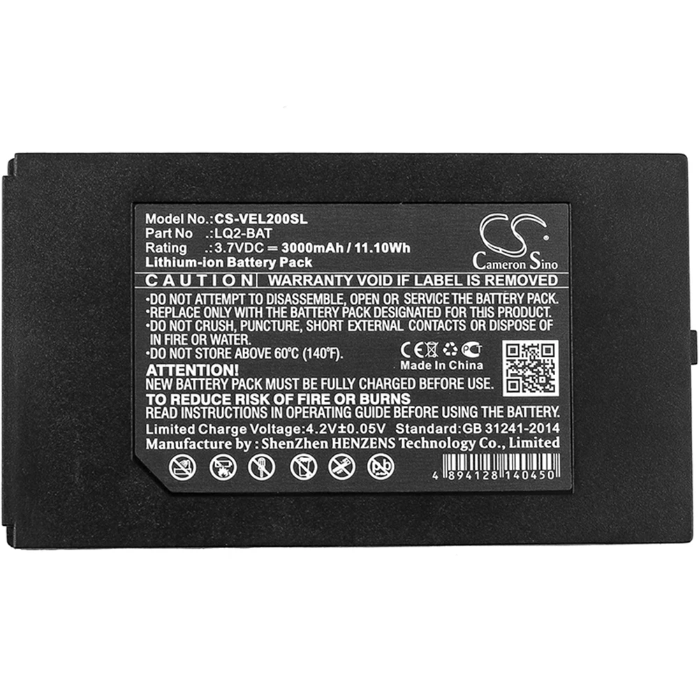 

Cameron Sino 3000mA Battery for Vernier Go Direct,LabQuest 2,LabQuest Stream,Plus Spectrophotometer,SpectroVis LQ2-BAT