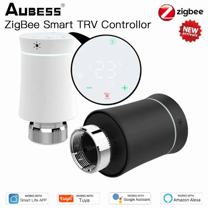 

Привод радиатора ZigBee 3,0 программируемый, с пультом ДУ