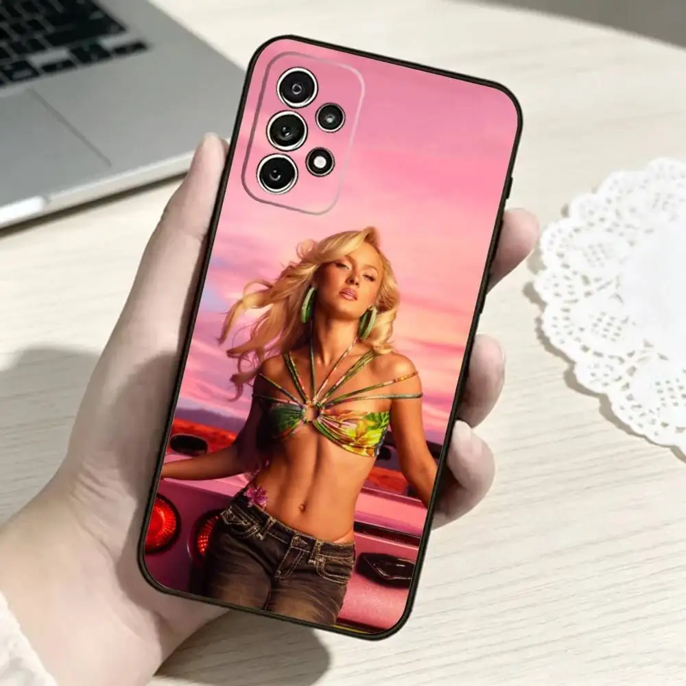 Чехол для телефона Z-Zara Larsson Midnight Sun для Samsung S25, S24, S21, S22, S23, S30, Ultra, S20, Plus, Fe, Lite, Note, 10, черный (art.: 3920daed609e2) - 3920daed609e2