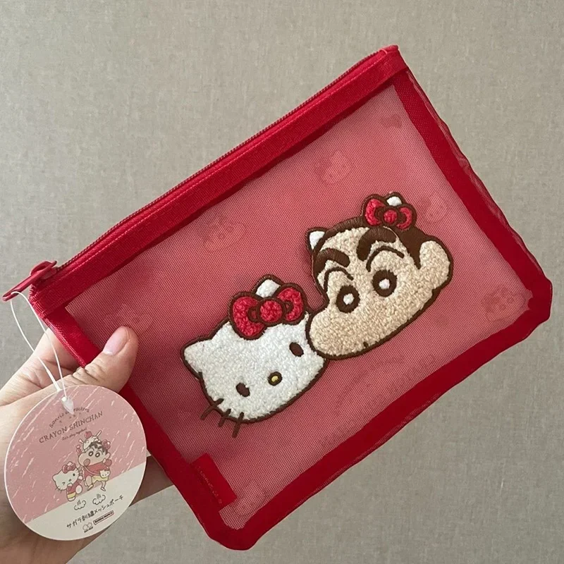 Милая искусственная косметичка аниме маленький карандаш для ключей банковская