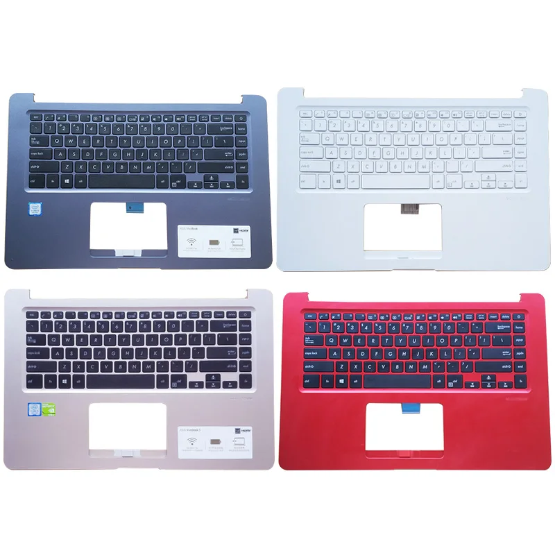 

95%NEW Palmrest Upper Cover US Keyboard For ASUS Vivobook S510 S510UN X510 X510UA A510 F510 X510UQ UN UR Series
