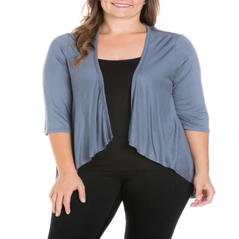 

Удобная одежда 24seven, женский кардиган с рукавом до локтя