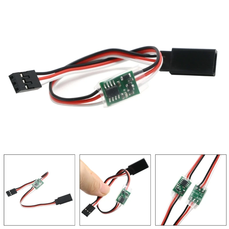 

Slow Servo Speed Reducer 5V-6V for RC Models Ailerons or Retractable Landing