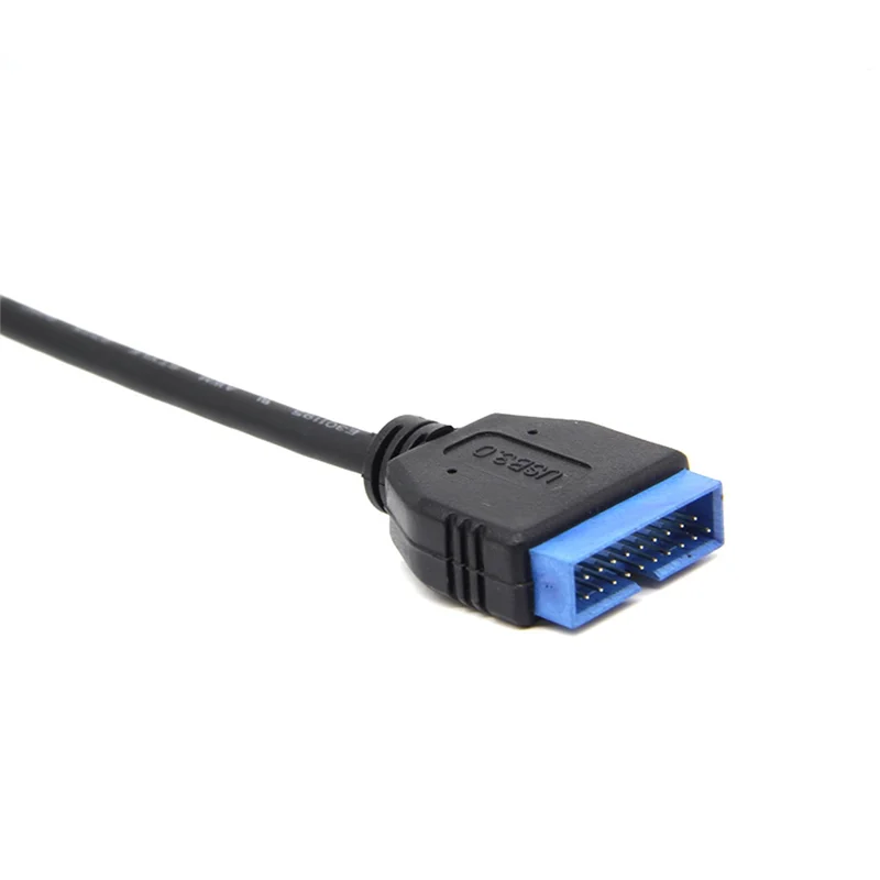30 см USB 3.1 Type-E Male to IDC20P Кабель-адаптер 20-контактный удлинительный кабель для