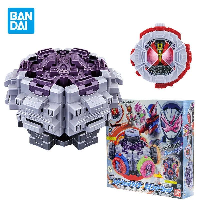 

Bandai Anime Kamen Rider Zi-O DX Masked Rider Den-O Knight Dial Storage Pedestal Kits Action Figure Kids Toys Collectibles Gifts