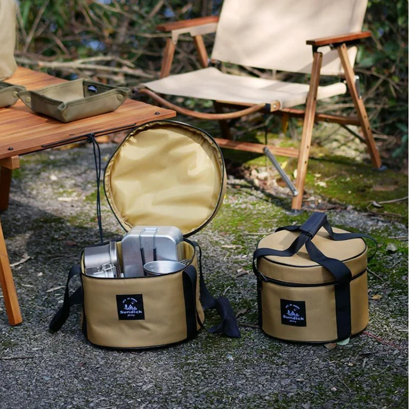 Уличная кухонная посуда газовая сумка для пикника с защитой от столкновений