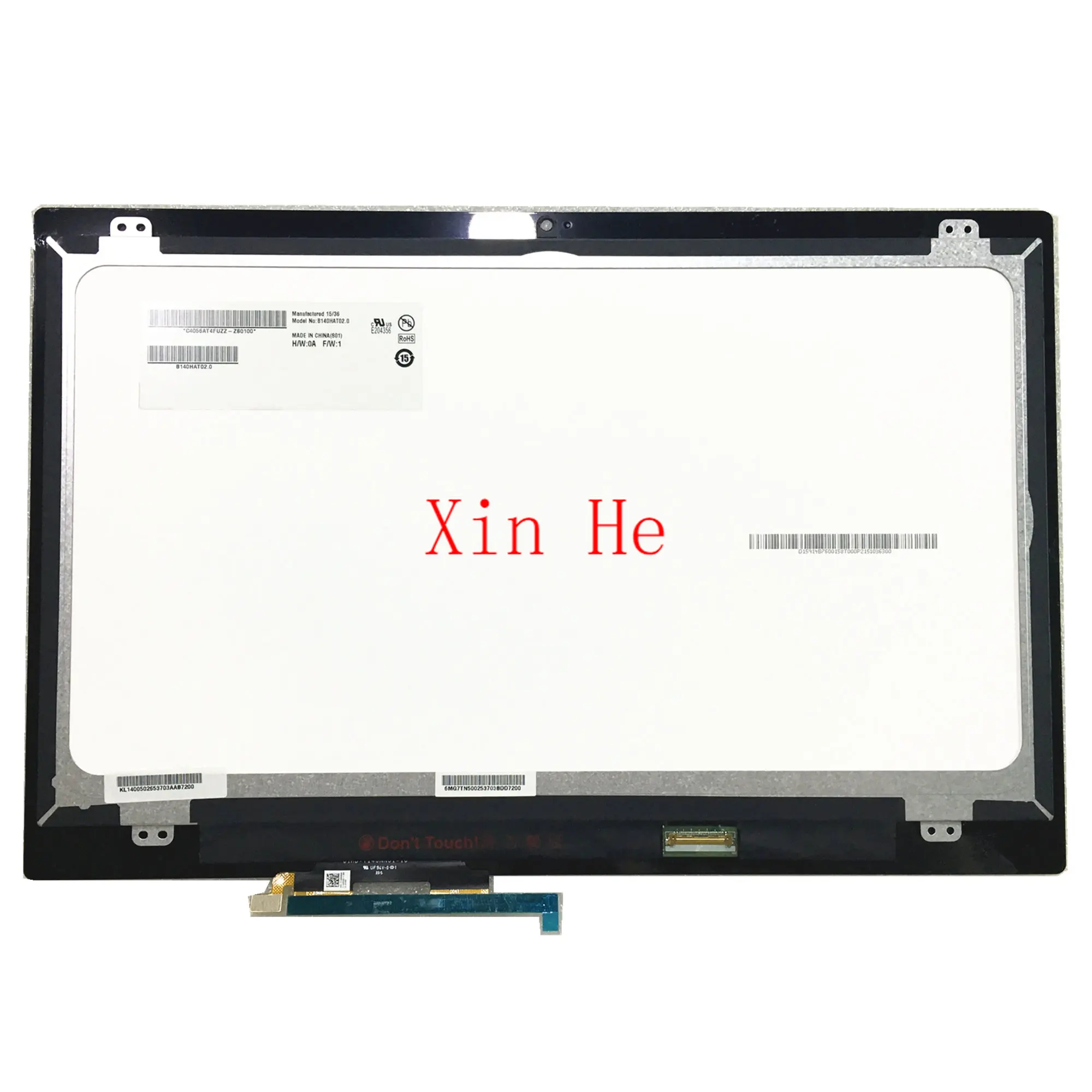 Бесплатная доставка B140HAT02.0 Сенсорная панель в сборе экран + дигитайзер для Acer Aspire