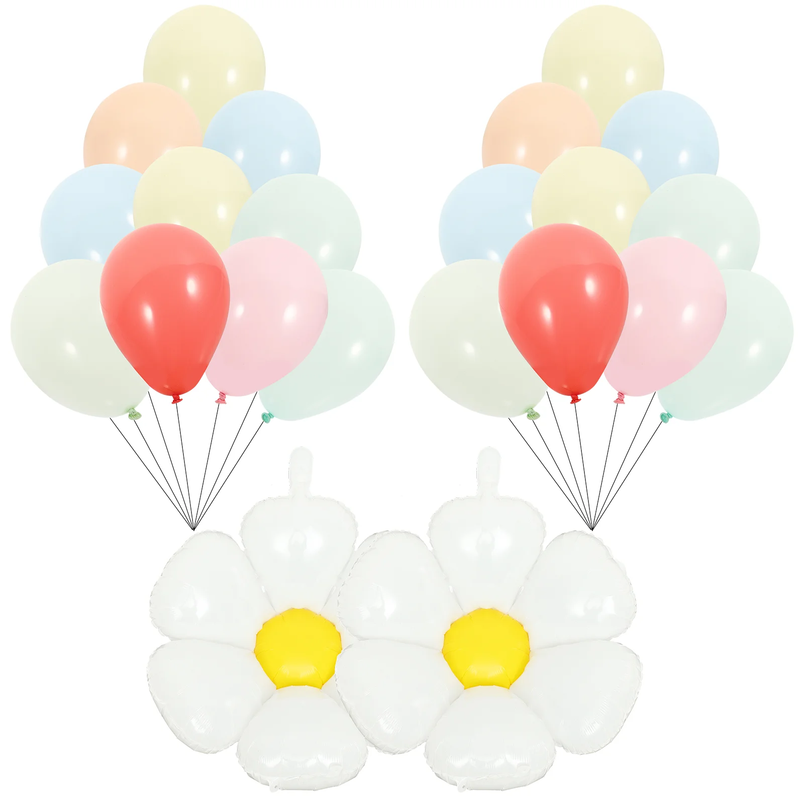 

1 set of Birthday Party Decor Balloon Set Birthday Party Layout Supply Balloon Decorations