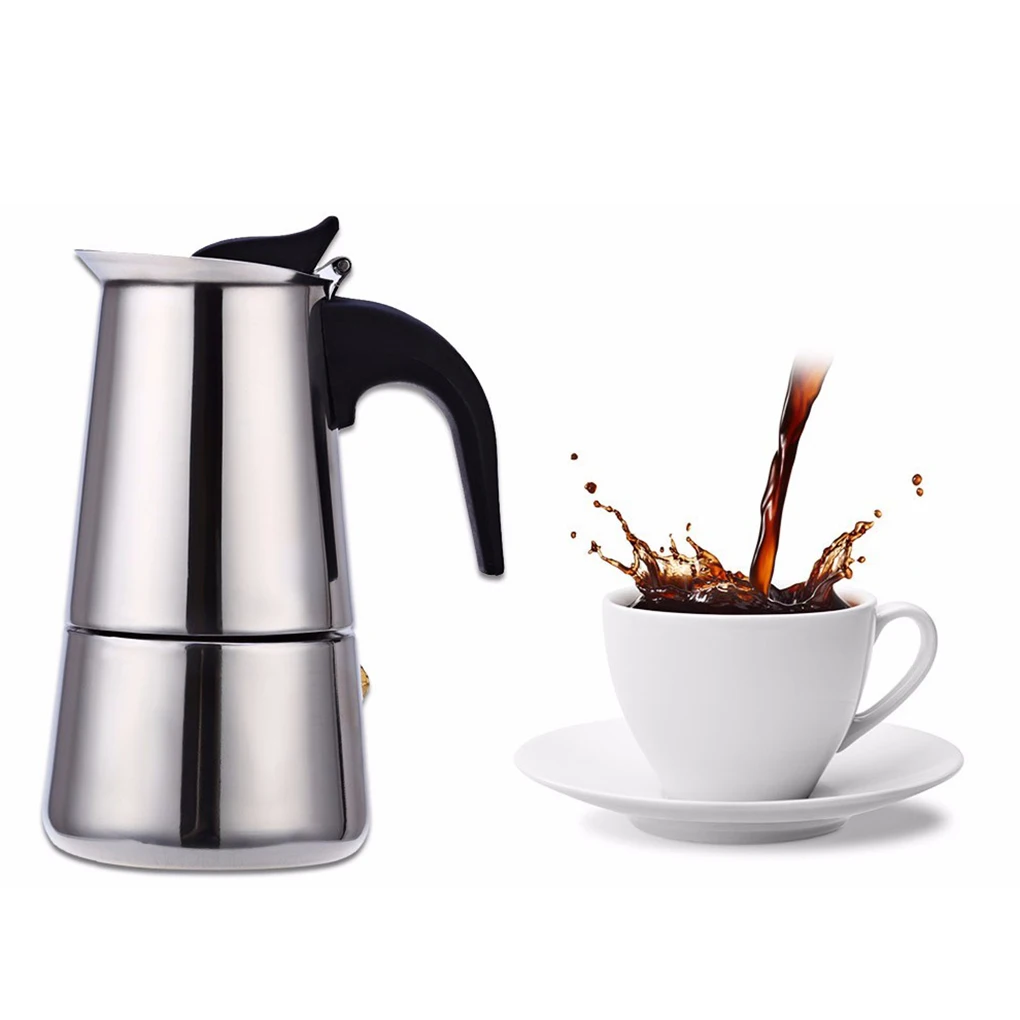 

100ML 200ML 300ML 450ML Coffee Kettle Stainless Steel Teapot Home Office Coffee Pot Kettle