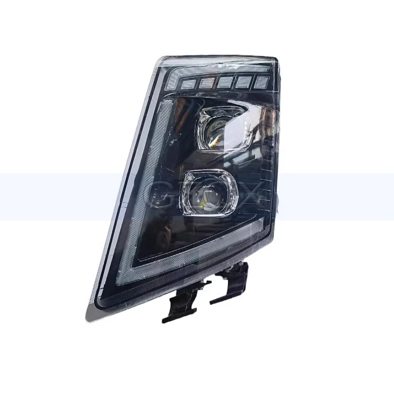 

CAPQX светодиодный передний головной фонарь для VOLVO FH13 FH16 FM500 FH500 TRUCK, фара, триммер 21035537 21035638