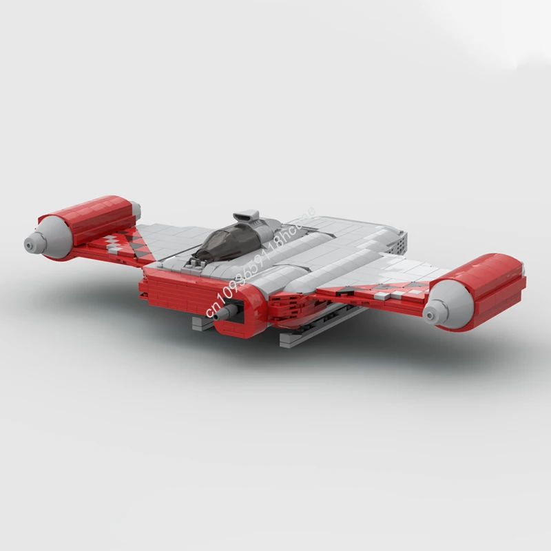644 шт. MOC Lok Revets G400 Starfighter Star Battle Модель Строительные блоки ремесленные игрушки DIY Детская архитектура Кирпич Рождественские подарки (art.: 3920d2df314d3) - 3920d2df314d3