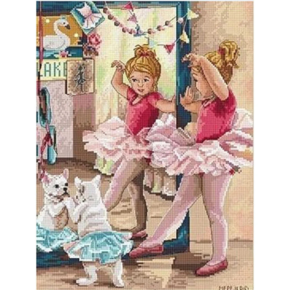 Набор для вышивания крестом XX 5219 "Рождественские украшения" для домашнего декора, в комплекте ткани, карикатурные раскраски и материалы для рукоделия, бесплатная доставка.