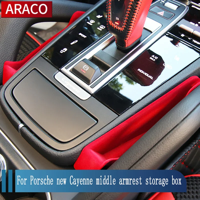 

Для нового модифицированного среднего подлокотника Cayenne, коробка для хранения Porsche 18, новая Модифицированная коробка для хранения аксессуа...