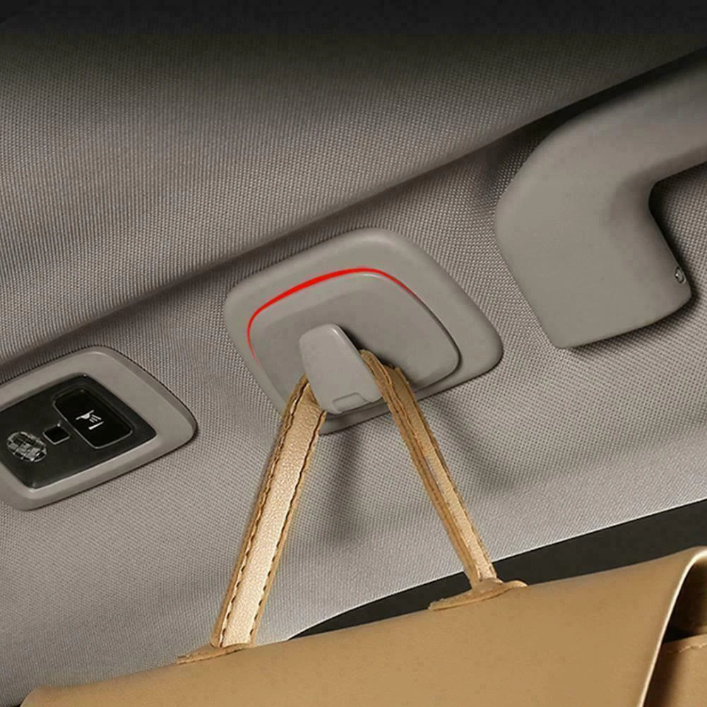 

2PCS Car Hanger Hooks Rear Row Roof Hook Replacement For Volvo XC60 XC90 XC40 V90 S90 Auto Interior Clip Hanger Accessories